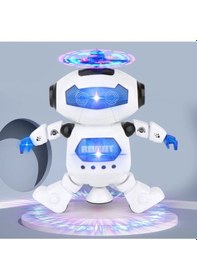 Resim Dans Eden Robot Pervaneli Sesli Işıklı 20 Cm 