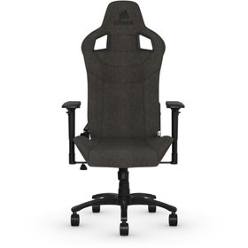 Resim Corsair T3 Rush – Charcoal CF-9010029-WW 4D Kolçak Kumaş Füme Gaming (Oyuncu) Koltuk 