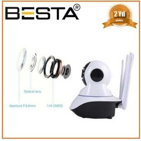 Resim 2 Mp 1080p 5 Antenli Kablosuz Bebek Kamerası Kd-1605 
