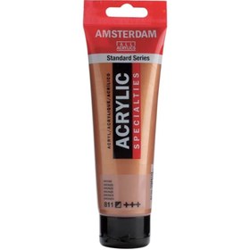 Resim Amsterdam 17098112 All Acrylic Standart Serisi 120 ml Tüp Akrilik Boya, Bronze 