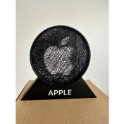 Resim Tükkan Dekorasyon Vektörel Apple Figürü 