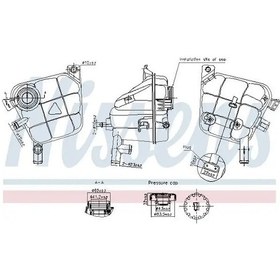 Resim Mercedes Ml350 W166 Yedek Su Deposu 2011-2015 Nıssens 996207 