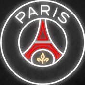 Resim Paris Saint-Germain Neon Tabela 