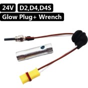 Resim Xiyu Shop 24V Montaj Stili Eberspacher Airtronic D2 D4 D4S 12V 24V Ön Isıtıcılar Için Kindgreat Ceram Isıtıcı Kızdırma Bujisi (Yurt Dışından) 