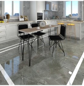 Resim Knsz masa sandalye takımı hem75mazlum crdsyh 140*040 sm 3 sandalye syhsyh sırt minderli 