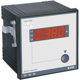 Resim Kael Dv 96 03 Ac Voltmetre Seçilebilir 3 Fazlı 