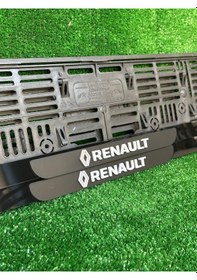 Resim Pleksi Otomobil Plakalık Ahenk Model Renault Logolu 
