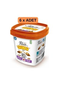Resim Felicia Crunch Beauty Tahılsız Kedi Ödül Maması 100gr X 6 Adet 