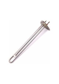 Resim Rezistans Boyler 2500w 24cm 8,5mm 220v Küçük Üçgen Tek Elm. 