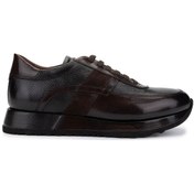 Resim Tamer Tanca Erkek Hakiki Deri Kahverengi Sneakers & Spor Ayakkabı 477 49482 Erk Ayk Y25 Kahve Kahve 