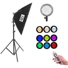 Resim Gdx Pro TLB-500 RGB İkili Set - Fotoğraf & Video Çekim Işığı 