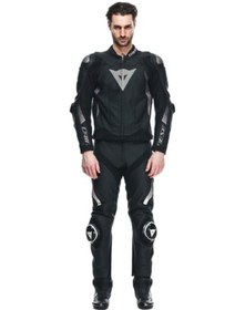 Resim Dainese Super Speed 4 Black Matt Charcoal Gray Deri Mont 