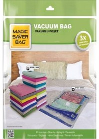 Resim Magic Saver Bag 4'Lü Vakumlu Poşet Seti -1 4 Large 