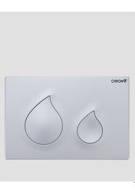 Resim Creavit Bloom Mat Gri Boyalı Kumanda Paneli Mat Gri 