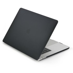 Resim Arabulalaca Macbook Pro 13" A1706 A1708 Mat Doku Kılıf Siyah 