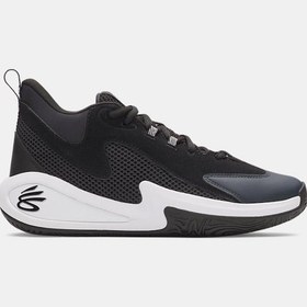 Resim Under Armour Curry 3z 25 Sde Erkek Basketbol Ayakkabısı Siyah 