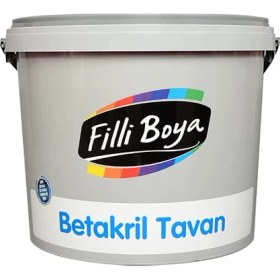 Resim Filli Boya Betakril Tavan Boyası 3,5 Kg Beyaz Renk 