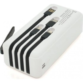 Resim Hepu HP-209 30000 Mah. Dahili Kablolu Dijital Göstergeli Powerbank 