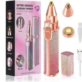 Resim Willowhaven Taşınabilir 2 1 Elektrikli Epilatör Kaş Düzeltici Kadın Vücut Yüz 