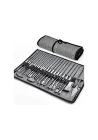 Resim 24 Adet Parçadan Oluşan Profesyonel Boya Fırça Seti 