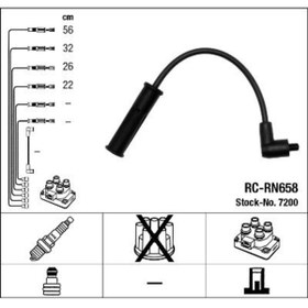 Resim NGK Rc-rn658 Ateşleme Kablosu-7200 7700273826 7700273826 