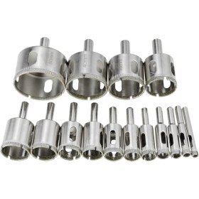 Resim 50MM 1 Adet Elmas Kaplı Matkap Ucu Kiremit Mermer Cam Seramik Delik Testere Delme Ucu Seramik Karo, Mermer ve Seramik Açılış (Yurt Dışından) 