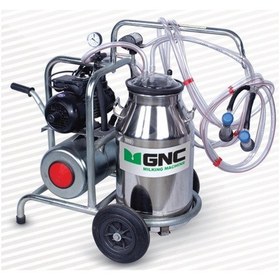 Resim Gnc Ksm 40.2 Tek Sağım Alüminyum Tek Güğüm Koyun Ve Keçi Sağım Makinesi 