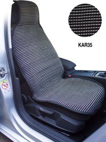 Resim Omsa Universal Oto Koltuk Kılıfı Terletmez Minder 3 Parça - Kar35 