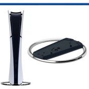 Resim Aırstorr Airstorr PS5 ince konsol oyun aksesuarları için dikey stant PS5 için vida kaymaz standı 