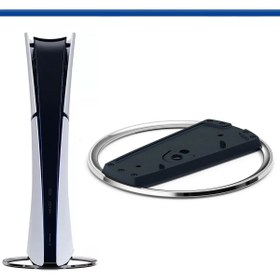 Resim Aırstorr Airstorr PS5 ince konsol oyun aksesuarları için dikey stant PS5 için vida kaymaz standı 