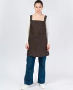 Resim Maj Kadın İş Önlüğü Satış Elemanı Bornozu 209987746 Çikolata 