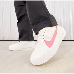 Resim Nike Air Force 1 PLT.AF.ORM Beyaz Kadın Spor Ayakkabı 