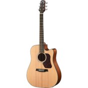 Resim Walden WAD350CE-SW Dreadnought Elektro Akustik Gitar (Natural) 