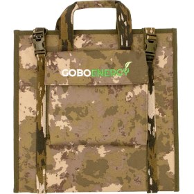 Resim goboenergy 120W Katlanabilir Güneş Paneli Kamuflaj | Taşınabilir Solar Çanta Panel 