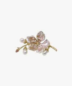 Resim Yargıcı İnci Detaylı Çiçek Broş 26ykbj8104x 620 St 
