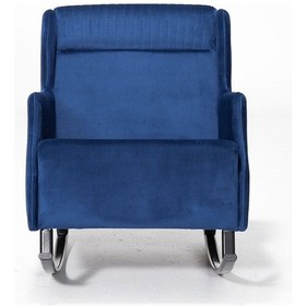Resim Mona Sallanır Berjer Tv Koltuğu Dinlenme Koltuğu - Lacivert 