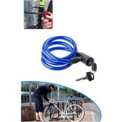 Resim Kuzgun Ticaret Bisiklet Kilidi Anahtarlı 17MM x 100CM ( Lisinya ) 