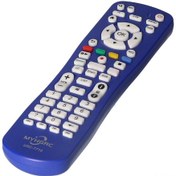Resim Wezone Urc-7710 Tv/stb Çift Fonksiyonlu Evrensel Kumanda, Abs+silikon Malzeme, Mavi Renk 