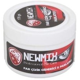 Resim Newmix Otomobil Oto Far Çizik Giderici Parlatıcı 170gr 