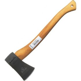 Resim Kuzgun Ticaret Hatchet 840086 Kamp / Outdoor Balta - Ahşap Sap, Deri Kılıf - Lisinya 