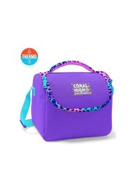 Resim Coral High Kids Mor Leopar Desenli Thermo Beslenme Çantası 11772 