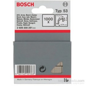 Resim Bosch - İnce Zımba Teli Tip 53 - 11,4 X 0,74 X 4 Mm 