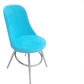 Resim BENGİ TİCARET Sandalye 17622 Gonca Model Dökme Sünger Metal Çelik Nikelaj Babyfac Kumaş El Yapı 