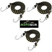 Resim Kancalı Bagaj Lastiği Kalın 1 Metre Sarı 3 Adet M0139 