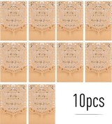 Resim Ximistore9 10 Adet Balık Desenli Düğün Ve Davet Kartı Kılıfı - İç Kart Hariç 