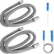 Resim Blueleskyy Cpap Sarf Malzemeleri Için 2'li Paket Evrensel Hortum Yedekleri, Philips Respironics ve Resmed Airsense Için 6 Ayak Hortumlar (Yurt Dışından) 