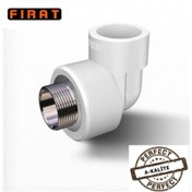 Resim Fırat 25Mm Dış Dişli Dirsek 