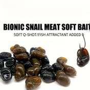 Resim 10/20 Adet Yüzen Balıkçı Olta Malzemesi, Kokuşlu ve Salyangoz İmitasyonu - Siyah Gölet Avcılığı için Crappie, Sazan, Levrek, Şirinağa, Som & Karakula 