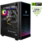 Resim CASPER Excalibur Intel Core I5-14400F 32GB RAM 1TB NVME SSD RTX5070 Sıvı Soğutma Dos E65H.144F-DF70X-0RE 