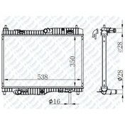 Resim Motor Su Radyatoru Fiesta 1.4 2008- 350X558X18 Otomatik 504621615 